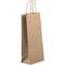 JAM Paper Kraft Paper Wine Gift Bag, 100ct.